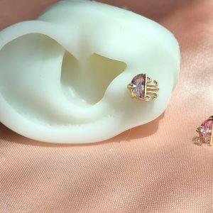 Topito – Piercing Medusa con brillo rosa