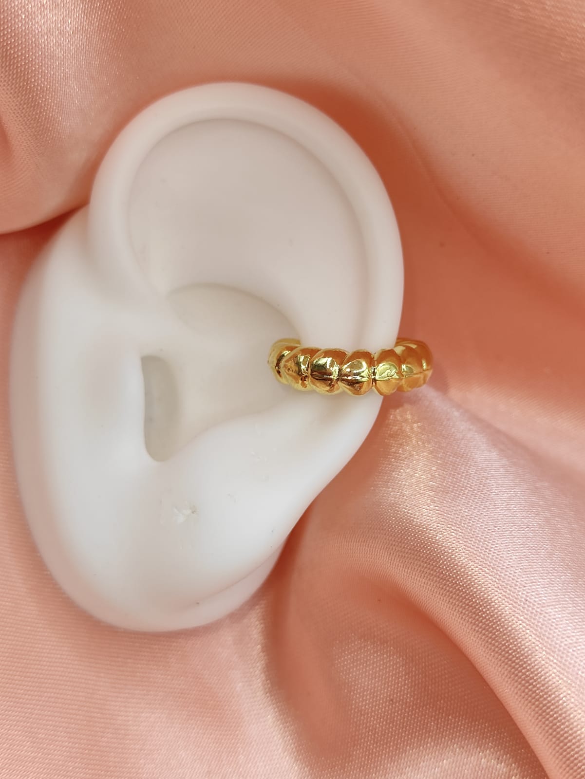 Ear cuff dorado Croissant
