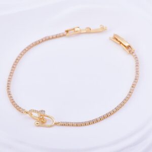 pulsera ajustable con dije Tiffany