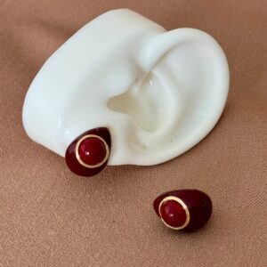 Topos rojos pequeño