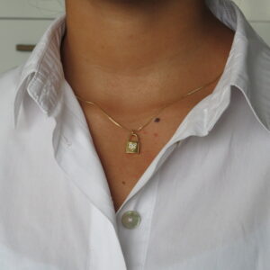 collar de candado de corazon con brillo (copia)