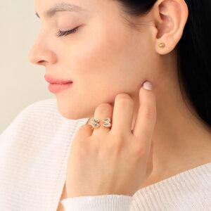 Anillo ajustable 4 gotas de brillo