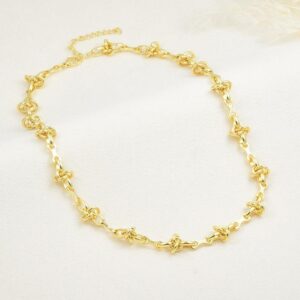 collar cadena de eslabones