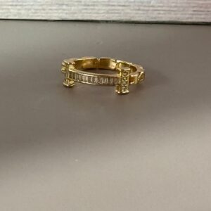 Anillo ajustable con brillo