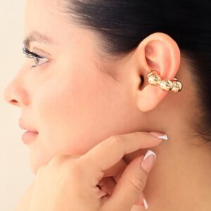 Ear cuff dorado