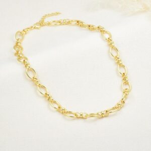 collar cadena de eslabones