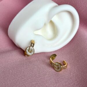 Argolla de nácar con brillo