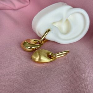 Argolla mini con dije dorado