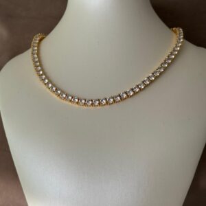 Collar, Gargantilla tennis con brillo